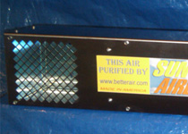 Partial view of Sun Aire Commercial Air Purifier